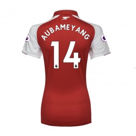 Fußballtrikots Arsenal Aubameyang 14 Frauens 2017-2018 Kurzarm Heimtrikotsatz kaufen