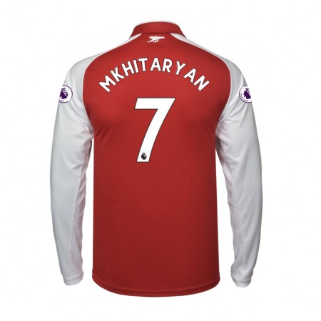Fußballtrikots Arsenal Henrikh Mkhitaryan 7 2017-2018 Langarm Heimtrikotsatz kaufen