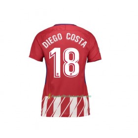 Fußballtrikots Atlético Madrid Diego Costa 18 Frauens 2017-2018 Kurzarm Auswärts-trikot kaufen