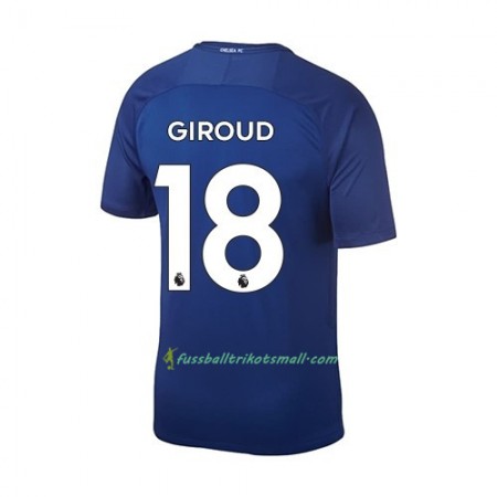 Fußballtrikots Chelsea Olivier Giroud 18 2017-2018 Kurzarm Heimtrikotsatz kaufen