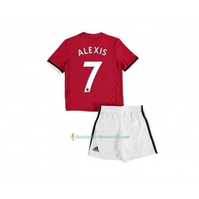 Fußballtrikots Manchester United Alexis Sanchez 7 Kinder 2017-2018 Kurzarm Heimtrikotsatz kaufen