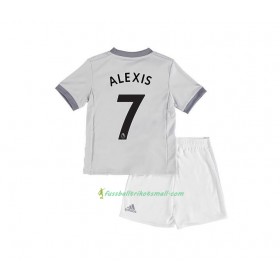 Fußballtrikots Manchester United Alexis Sanchez 7 Kinder 2017-2018 Kurzarm Ausweichtrikot kaufen