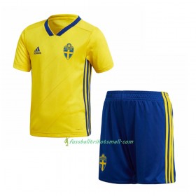 Fußballtrikots Schweden Kinder WM 2018 Heimtrikotsatz kaufen