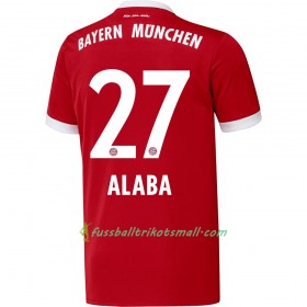 Fußballtrikots FC Bayern München Alaba 27 2017-2018 Kurzarm Heimtrikotsatz kaufen