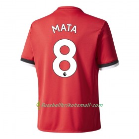 Fußballtrikots Manchester United Mata 2017-2018 Kurzarm Heimtrikotsatz kaufen