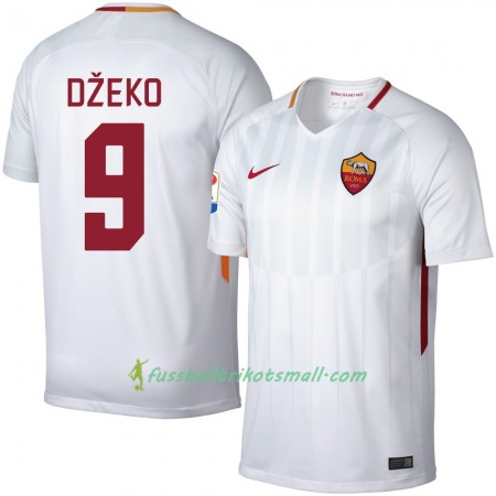 Fußballtrikots AS Rom Dzeko 9 2017-2018 Kurzarm Auswärts-trikot kaufen