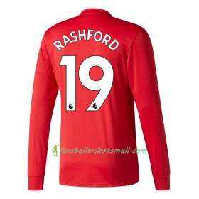Fußballtrikots Manchester United Rashford 2017-2018 Langarm Heimtrikotsatz kaufen