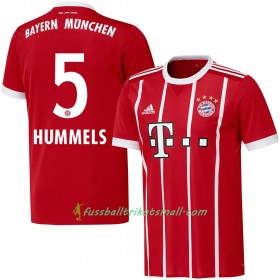Fußballtrikots FC Bayern München Hummels 5 2017-2018 Kurzarm Heimtrikotsatz kaufen