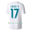 Fußballtrikots Real Madrid Lucas V. 2017-2018 Kurzarm Heimtrikotsatz kaufen