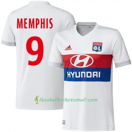 Fußballtrikots Olympique Lyon Memphis 2017-2018 Kurzarm Heimtrikotsatz kaufen