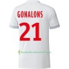 Fußballtrikots Olympique Lyon Gonalons 2017-2018 Kurzarm Heimtrikotsatz kaufen
