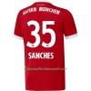 Fußballtrikots FC Bayern München Sanches 35 2017-2018 Kurzarm Heimtrikotsatz kaufen