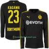 Fußballtrikots Borussia Dortmund Kagawa 23 2017-2018 Langarm Auswärts-trikot kaufen