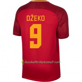Fußballtrikots AS Rom Dzeko 9 2017-2018 Kurzarm Heimtrikotsatz kaufen