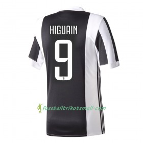 Fußballtrikots Juventus Turin Higuaín 9 2017-2018 Kurzarm Heimtrikotsatz kaufen