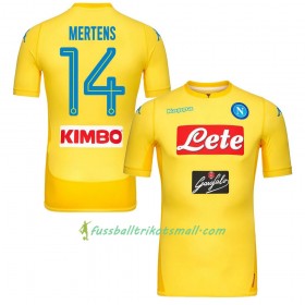 Fußballtrikots Napoli Mertens 14 2017-2018 Kurzarm Auswärts-trikot kaufen