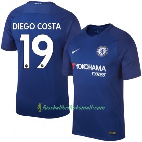 Fußballtrikots Chelsea Diego Costa 2017-2018 Kurzarm Heimtrikotsatz kaufen