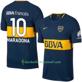 Fußballtrikots Boca Juniors Maradona 2017-2018 Kurzarm Heimtrikotsatz kaufen