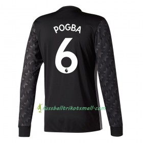 Fußballtrikots Manchester United Pogba 6 2017-2018 Langarm Auswärts-trikot kaufen