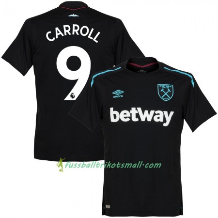 Fußballtrikots West Ham United Carroll 9 2017-2018 Kurzarm Auswärts-trikot kaufen