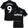 Fußballtrikots West Ham United Carroll 9 2017-2018 Kurzarm Auswärts-trikot kaufen