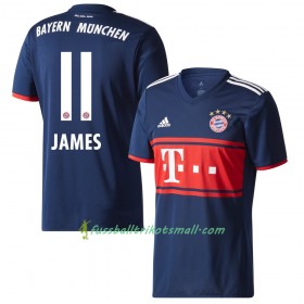 Fußballtrikots FC Bayern München James 11 2017-2018 Kurzarm Auswärts-trikot kaufen
