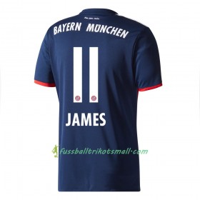 Fußballtrikots FC Bayern München James 11 2017-2018 Kurzarm Auswärts-trikot kaufen