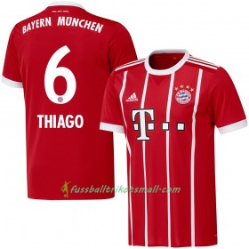 Fußballtrikots FC Bayern München Thiago 6 2017-2018 Kurzarm Heimtrikotsatz kaufen