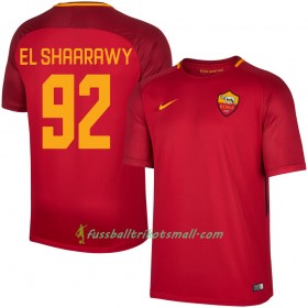 Fußballtrikots AS Rom El Shaarawy 92 2017-2018 Kurzarm Heimtrikotsatz kaufen