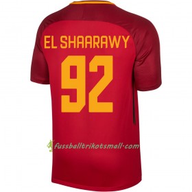 Fußballtrikots AS Rom El Shaarawy 92 2017-2018 Kurzarm Heimtrikotsatz kaufen