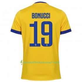 Fußballtrikots Juventus Turin Bonucci 19 2017-2018 Kurzarm Auswärts-trikot kaufen