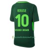 Fußballtrikots Werder Bremen Kruse 10 2017-2018 Kurzarm Heimtrikotsatz kaufen