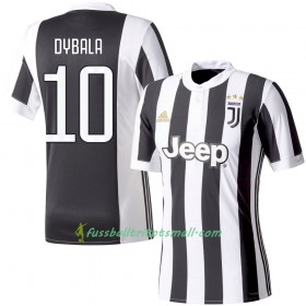 Fußballtrikots Juventus Turin Dybala 10 2017-2018 Kurzarm Heimtrikotsatz kaufen