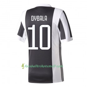 Fußballtrikots Juventus Turin Dybala 10 2017-2018 Kurzarm Heimtrikotsatz kaufen
