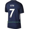 Fußballtrikots Tottenham Hotspur Son 7 2017-2018 Kurzarm Auswärts-trikot kaufen