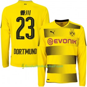 Fußballtrikots Borussia Dortmund Kagawa 23 2017-2018 Langarm Heimtrikotsatz kaufen