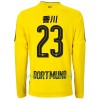 Fußballtrikots Borussia Dortmund Kagawa 23 2017-2018 Langarm Heimtrikotsatz kaufen