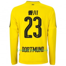 Fußballtrikots Borussia Dortmund Kagawa 23 2017-2018 Langarm Heimtrikotsatz kaufen