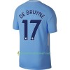 Fußballtrikots Manchester City De Bryune 2017-2018 Kurzarm Heimtrikotsatz kaufen