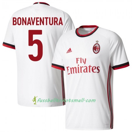 Fußballtrikots AC Mailand Bonaventura 5 2017-2018 Kurzarm Auswärts-trikot kaufen