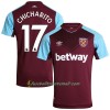 Fußballtrikots West Ham United Chicharito 17 2017-2018 Kurzarm Heimtrikotsatz kaufen