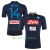 Fußballtrikots Napoli Mertens 14 2017-2018 Kurzarm Ausweichtrikot kaufen