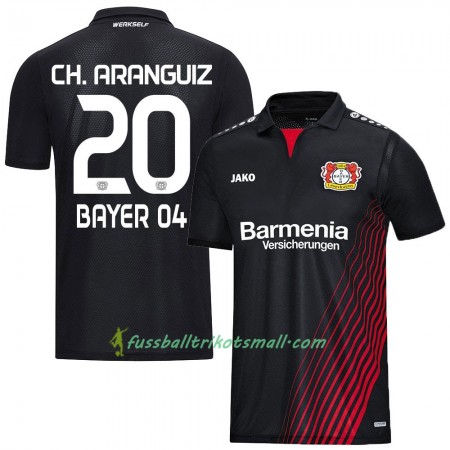 Fußballtrikots Bayer Leverkusen Ch. Aranguiz 20 2017-2018 Kurzarm Heimtrikotsatz kaufen