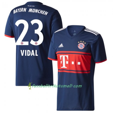 Fußballtrikots FC Bayern München Vidal 23 2017-2018 Kurzarm Auswärts-trikot kaufen