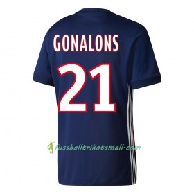 Fußballtrikots Olympique Lyon Gonalons 2017-2018 Kurzarm Auswärts-trikot kaufen
