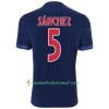Fußballtrikots Ajax Sánchez 5 2017-2018 Kurzarm Auswärts-trikot kaufen