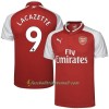 Fußballtrikots Arsenal Lacazette 2017-2018 Kurzarm Heimtrikotsatz kaufen