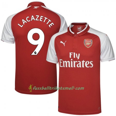 Fußballtrikots Arsenal Lacazette 2017-2018 Kurzarm Heimtrikotsatz kaufen