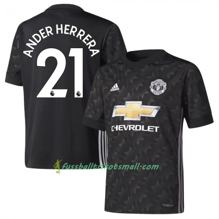 Fußballtrikots Manchester United Ander Herrera 2017-2018 Kurzarm Auswärts-trikot kaufen