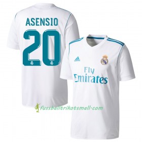 Fußballtrikots Real Madrid Asensio 2017-2018 Kurzarm Heimtrikotsatz kaufen